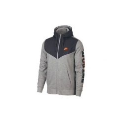 Bluzy Nike 931900 Sportswear. Szare bluzy męskie Nike, xl, bez wzorów, bez kołnierzyka, bez rękawów, bez kaptura. Za 284,56 zł.