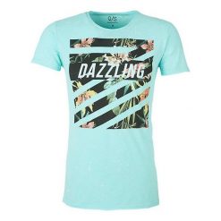 Q/S Designed By T-Shirt Męski L Turkusowy. Niebieskie t-shirty męskie marki Oakley, na lato, z bawełny, eleganckie. W wyprzedaży za 69,00 zł.