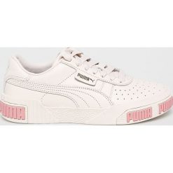 Puma - Buty Cali Bold. Czarne buty sportowe damskie Puma, ze skóry. W wyprzedaży za 329,90 zł.