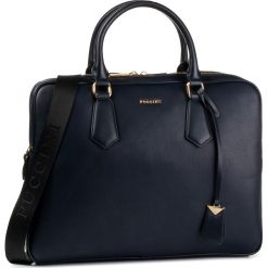 Torba na laptopa PUCCINI - BT29748 7A Granat. Niebieskie torby męskie skórzane Puccini. W wyprzedaży za 169,00 zł.
