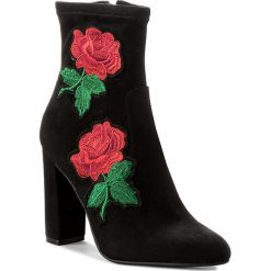 Botki STEVE MADDEN - Edition Ankle Boot 91000562-0S0-07007-01001 Black. Czarne buty zimowe damskie marki Steve Madden, z materiału, na obcasie. W wyprzedaży za 279,00 zł.