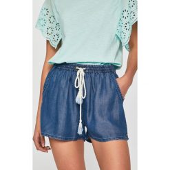 Answear - Szorty jeansowe Sweet&Salty. Niebieskie szorty damskie ANSWEAR, s, bez wzorów, z lyocellu, casualowe. Za 79,90 zł.