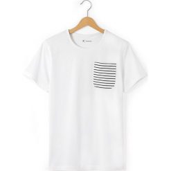 T-shirty chłopięce: Gładki t-shirt z okrągłym dekoltem, krótkie rękawy