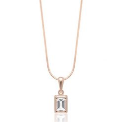 Wspaniały Srebrny Wisiorek - srebro 925, Biały topaz. Białe zawieszki damskie marki W.KRUK, srebrne. Za 119,00 zł.