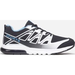 Granatowo-Białe Buty Sportowe Isirora. Niebieskie buty sportowe męskie Born2be, bez zapięcia. Za 79,99 zł.