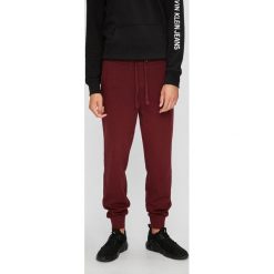 Calvin Klein Jeans - Spodnie. Czarne spodnie męskie marki Calvin Klein Jeans, na co dzień, xl, bez wzorów, z elastanu, casualowe. Za 399,90 zł.
