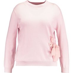 Swetry klasyczne damskie: Lost Ink Plus TIE FRONT Sweter nude