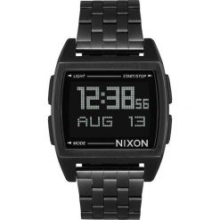 Zegarek unisex Nixon Base All Black A1107001. Czarne zegarki męskie marki Nixon. Za 449,00 zł.