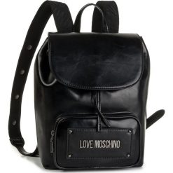 Plecak LOVE MOSCHINO - JC4221PP07KC100A Nero. Czarne plecaki damskie Love Moschino, bez wzorów, ze skóry ekologicznej. Za 879,00 zł.
