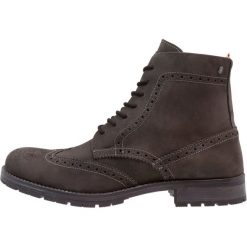Botki męskie: Jack & Jones JFWGRANT BOOT Botki sznurowane asphalt