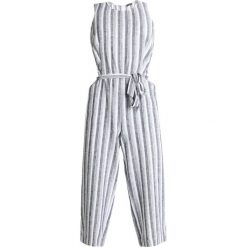 Vince Camuto SHORE STRIPE BELTED Kombinezon ultra white. Białe kombinezony damskie Vince Camuto, m, ze lnu. Za 589,00 zł.