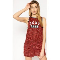 Piżama DKNY YI2122404. Czerwone piżamy damskie DKNY, m, bez wzorów, z wiskozy, bez rękawów. W wyprzedaży za 249,00 zł.