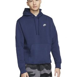 NIKE NSW CLUB FLEECE > BV2654-410. Bluzy męskie Nike, m, bez wzorów, z bawełny, street, z kapturem, bez rękawów, z kapturem. Za 209,99 zł.