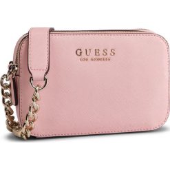 Torebka GUESS - HWEV71 80140 BLUSH. Różowe torebki klasyczne damskie marki Guess, z aplikacjami, ze skóry ekologicznej. Za 449,00 zł.