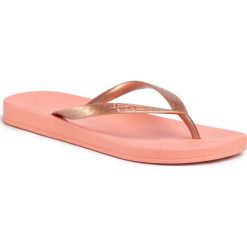 Japonki IPANEMA - Anatomica Tan Fem 81030 Pink/Rose 24966. Pomarańczowe klapki damskie Ipanema, bez wzorów, z tworzywa sztucznego, bez obcasa. W wyprzedaży za 49,00 zł.