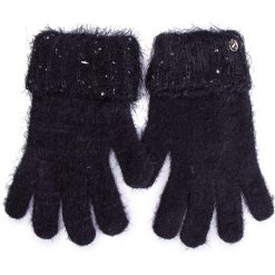 Rękawiczki Damskie LIU JO - Guanto Maglia A19281 M0300 Nero 22222. Czarne rękawiczki damskie Liu Jo, bez wzorów, z poliesteru. Za 199,00 zł.