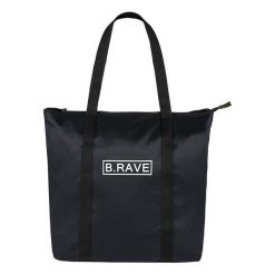 Torba Zip Shopper black. Czarne shopper bag damskie marki Pakamera, na ramię. Za 180,00 zł.