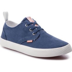 Tenisówki PALLADIUM - Pallaphoenix Ox Crs 76248-491-M Ensign Blue. Niebieskie trampki i tenisówki damskie Palladium, bez wzorów, z gumy, bez zapięcia. W wyprzedaży za 199,00 zł.