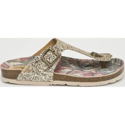 Pepe Jeans - Japonki. Żółte klapki damskie Pepe Jeans, bez wzorów, z jeansu, bez obcasa. Za 219,90 zł.