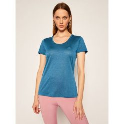 Koszulka techniczna Salomon Agile Ss Tee LC1409700. Niebieskie koszulki damskie polo Salomon, xs, bez wzorów, polo, bez rękawów, bez kaptura. Za 109,00 zł.