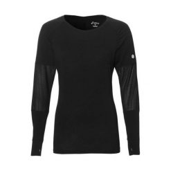 Asics Koszulka damska LS Top Performance Black r. S (62338). Czarne topy sportowe damskie marki Asics, s. Za 120,42 zł.