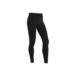 Legginsy do gimnastyki 500. Czarne legginsy damskie DOMYOS, s, z elastanu. Za 49,99 zł.