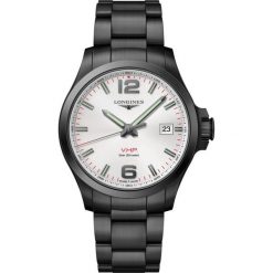LONGINES Conquest L3.726.2.76.6. Szare zegarki męskie LONGINES, ze stali. Za 5280,00 zł.