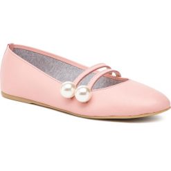 Półbuty L37 - Mermaid's Lagoon S31 Różowy. Różowe baleriny damskie L37, bez wzorów, ze skóry, bez obcasa, bez zapięcia. W wyprzedaży za 339,00 zł.