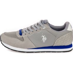 U.S. POLO ASSN. tenisówki męskie Soren 44 szary. Szare trampki męskie U.S. Polo Assn., bez wzorów, bez zapięcia. W wyprzedaży za 169,00 zł.