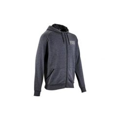 Bluza z kapturem na zamek Gym & Pilates 500 męska. Szare bluzy męskie Puma, xl, bez wzorów, z bawełny, z kapturem, bez rękawów, z kapturem. W wyprzedaży za 109,99 zł.