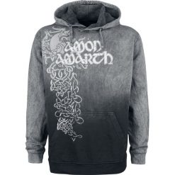 Amon Amarth Viking Horses Bluza z kapturem szary/czarny. Szare bluzy męskie marki Amon Amarth, l, bez wzorów, z kapturem, bez rękawów, z kapturem. Za 184,90 zł.