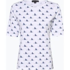 Franco Callegari - T-shirt damski, niebieski. Niebieskie t-shirty damskie Franco Callegari, bez wzorów, eleganckie, bez kołnierzyka. Za 89,95 zł.