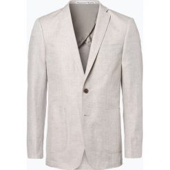 Andrew James - Marynarka męska z dodatkiem lnu, beżowy. Brązowe marynarki męskie marki Andrew James, m, bez wzorów, eleganckie. Za 249,95 zł.