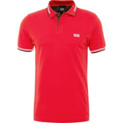 BOSS ATHLEISURE PAUL SLIM FIT Koszulka polo open red. Czerwone koszulki męskie BOSS Athleisure, xl, bez wzorów, z elastanu, polo, bez rękawów. Za 379,00 zł.