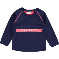 Bluza "Summer 702" w kolorze granatowym. Niebieskie bluzy niemowlęce LEGO Wear, z nadrukiem, bez rękawów, bez kaptura. W wyprzedaży za 85,95 zł.