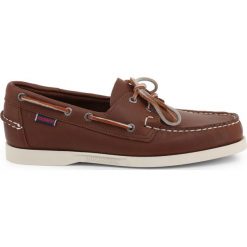 Sebago Mokasyny 7000H00. Mokasyny męskie Sebago, ze skóry, z okrągłym noskiem. Za 215,00 zł.