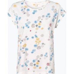 Esprit Casual - T-shirt damski, beżowy. Brązowe t-shirty damskie Esprit Casual, m, z nadrukiem, casualowe, bez kołnierzyka. Za 49,95 zł.