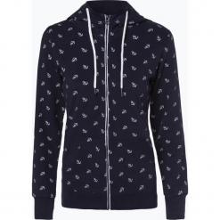 Marie Lund - Damska bluza rozpinana, niebieski. Bluzy damskie Marie Lund. Za 99,95 zł.