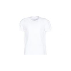 T-shirty z krótkim rękawem Emporio Armani CC722-111647-04712. Białe t-shirty męskie Emporio Armani, s, bez wzorów, bez kołnierzyka, krótkie. Za 177,70 zł.