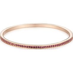 Bransoletki damskie: Pozłacana bransoletka z kryształkami Swarovski