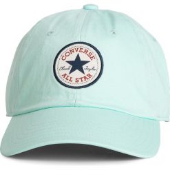 Czapka z daszkiem CONVERSE - 10008474-A07 473. Zielone czapki damskie Converse, bez wzorów, z bawełny. Za 99,00 zł.