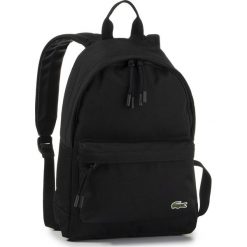 Plecak LACOSTE - S Backpack NH2860NE Black. Czarne plecaki męskie Lacoste, bez wzorów, z materiału. W wyprzedaży za 229,00 zł.