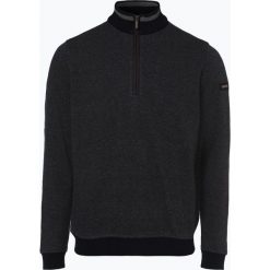 Bugatti - Męska bluza nierozpinana, szary. Szare bluzy męskie Bugatti, m, bez wzorów, prążkowane, ze stójką, bez rękawów, bez kaptura. Za 329,95 zł.