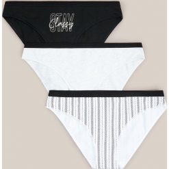 Majtki figi 3 pack - Jasny szary. Szare majtki damskie Reserved, s. Za 39,99 zł.