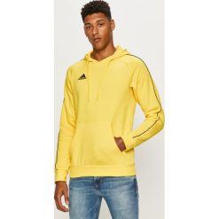 Adidas Performance - Bluza. Żółte bluzy męskie adidas Performance, s, bez wzorów, z elastanu, z kapturem, bez rękawów, z kapturem. Za 169,90 zł.