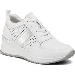 Sneakersy JENNY FAIRY - WYL2099-1 White. Białe półbuty damskie Jenny Fairy, ze skóry ekologicznej. Za 119,99 zł.