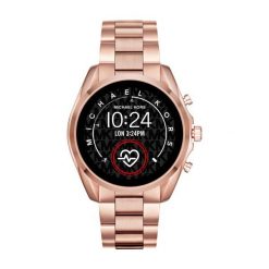 ZEGAREK MICHAEL KORS BRADSHAW MKT5086. Różowe, cyfrowe zegarki damskie Michael Kors, złote. Za 1699,00 zł.