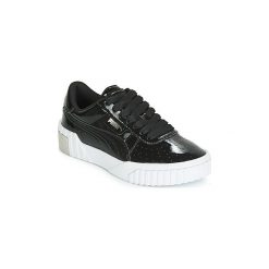 Buty Dziecko Puma CALI PATENT JUNIOR. Czarne trampki dziewczęce Puma, bez wzorów, bez zapięcia. Za 339,00 zł.