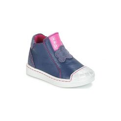 Buty Dziecko Agatha Ruiz de la Prada 181921 SUPREM. Niebieskie trampki dziewczęce marki Agatha Ruiz de la Prada, bez wzorów, bez zapięcia. Za 223,20 zł.