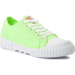 Trampki CALVIN KLEIN JEANS - Beato S1748 Chemical Yellow. Zielone półbuty męskie Calvin Klein Jeans, bez wzorów, z jeansu, eleganckie, bez zapięcia. W wyprzedaży za 309,00 zł.